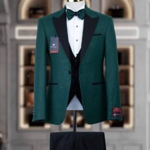 emerald green tuxedo suit
