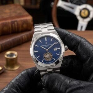 vacheron constantine chain watch – luxury skeleton automatic wristwatch